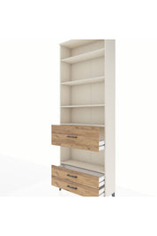 Arges Dolap 5 Raflı 3 Çekmeceli 88x30x243 Aytaşı-Çam