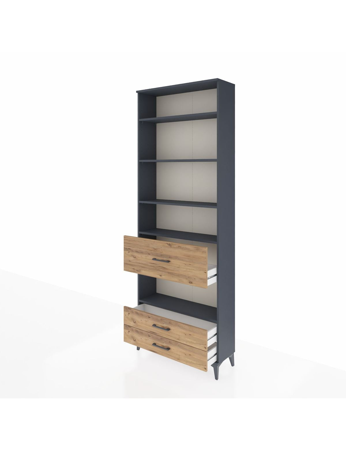 Arges Dolap 5 Raflı 3 Çekmeceli 88x30x243 - S33M092V6A