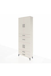 Arges Dolap 4 Raflı 4 Çekmeceli 4 Kapaklı 88x30x243 Aytaşı-Aytaşı