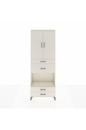 Arges Dolap 4 Raflı 4 Çekmeceli 2 Kapaklı 88x30x243 Aytaşı-Aytaşı