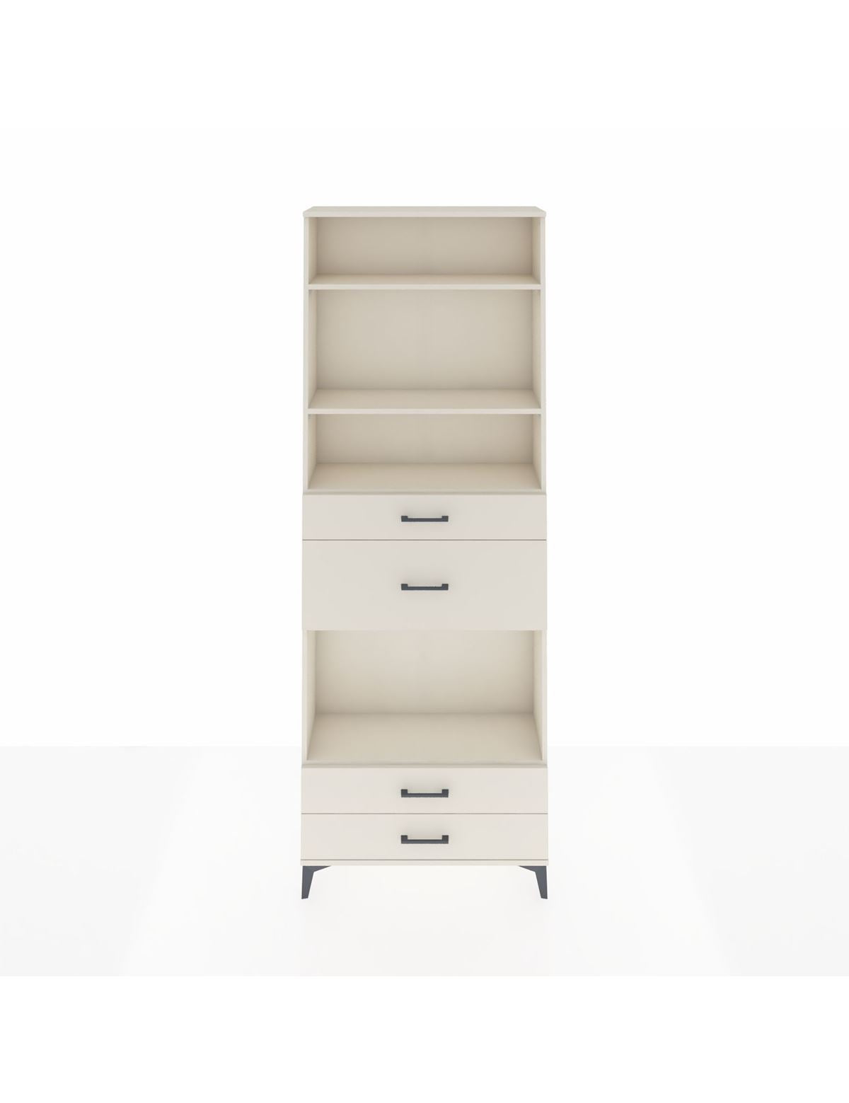 Arges Dolap 4 Raflı 4 Çekmeceli 88x30x243 Aytaşı-Aytaşı