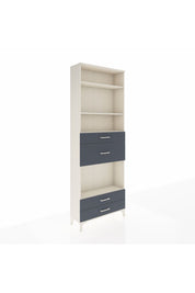 Arges Dolap 4 Raflı 4 Çekmeceli 88x30x243 Aytaşı-Antrasit