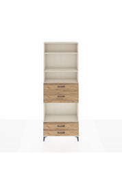 Arges Dolap 4 Raflı 4 Çekmeceli 88x30x243 Aytaşı-Çam