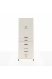 Arges Dolap 3 Raflı 5 Çekmeceli 4 Kapaklı 88x30x243 Aytaşı-Aytaşı