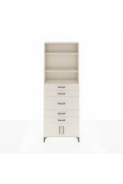 Arges Dolap 3 Raflı 5 Çekmeceli 2 Kapaklı 88x30x243 Aytaşı-Aytaşı