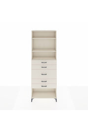 Arges Dolap 3 Raflı 5 Çekmeceli 88x30x243 Aytaşı-Aytaşı