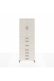 Arges Dolap 3 Raflı 7 Çekmeceli 2 Kapaklı 88x30x243 Aytaşı-Aytaşı