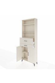 Arges Dolap 4 Raflı 2 Çekmeceli 2 Kapaklı 88x30x243 Aytaşı-Aytaşı