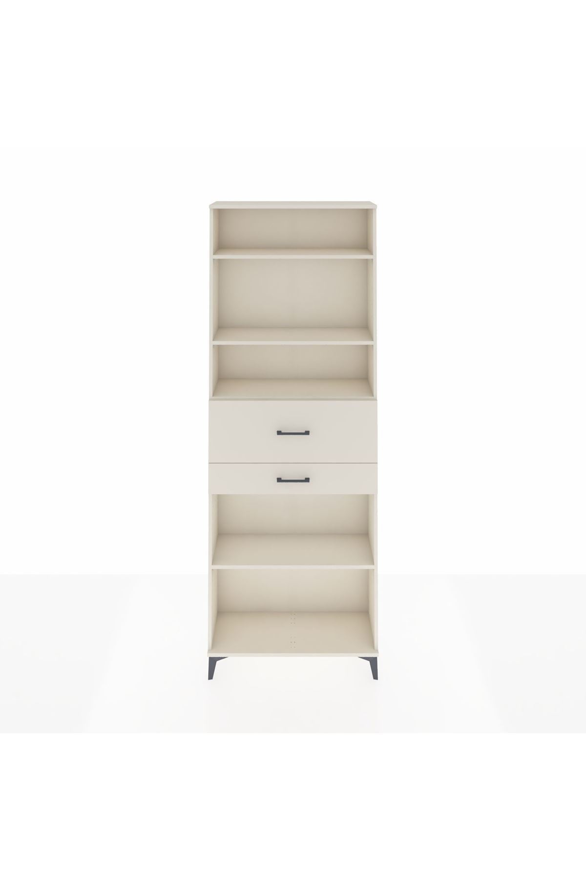 Arges Dolap 4 Raflı 2 Çekmeceli 88x30x243 Aytaşı-Aytaşı