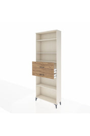 Arges Dolap 4 Raflı 2 Çekmeceli 88x30x243 Aytaşı-Çam