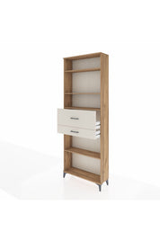 Arges Dolap 4 Raflı 2 Çekmeceli 88x30x243 Çam-Aytaşı