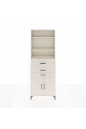 Arges Dolap 4 Raflı 3 Çekmeceli 2 Kapaklı 88x30x243 Aytaşı-Aytaşı