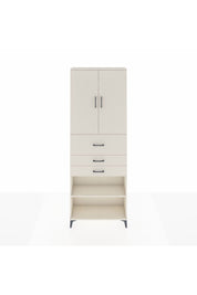 Arges Dolap 4 Raflı 3 Çekmeceli 2 Kapaklı 88x30x243 Aytaşı-Aytaşı