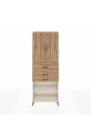 Arges Dolap 4 Raflı 3 Çekmeceli 2 Kapaklı 88x30x243 Aytaşı-Çam