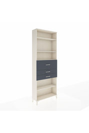 Arges Dolap 4 Raflı 3 Çekmeceli 88x30x243 Aytaşı-Antrasit