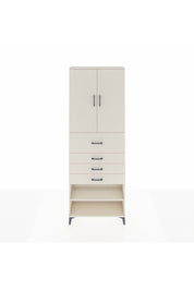 Arges Dolap 4 Raflı 4 Çekmeceli 2 Kapaklı 88x30x243 Aytaşı-Aytaşı