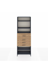 Arges Dolap 4 Raflı 4 Çekmeceli 88x30x243