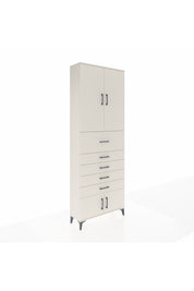 Arges Dolap 3 Raflı 5 Çekmeceli 4 Kapaklı 88x30x243 Aytaşı-Aytaşı