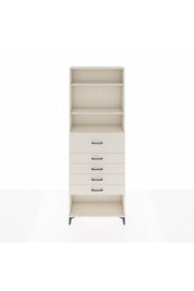 Arges Dolap 3 Raflı 5 Çekmeceli 88x30x243 Aytaşı-Aytaşı