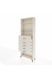 Arges Dolap 3 Raflı 5 Çekmeceli 88x30x243 Aytaşı-Aytaşı