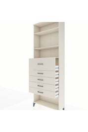 Arges Dolap 3 Raflı 5 Çekmeceli 88x30x243 Aytaşı-Aytaşı