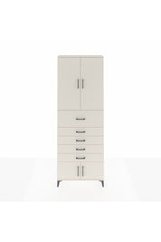 Arges Dolap 3 Raflı 5 Çekmeceli 4 Kapaklı 88x30x243 Aytaşı-Aytaşı