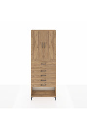 Arges Dolap 3 Raflı 5 Çekmeceli 2 Kapaklı 88x30x243 - S33M127V9A