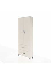 Arges Dolap 4 Raflı 2 Çekmeceli 2 Kapaklı 88x30x243 Aytaşı-Aytaşı