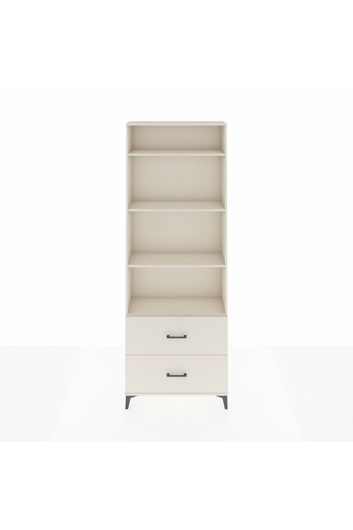 Arges Dolap 4 Raflı 2 Çekmeceli 88x30x243 Aytaşı-Aytaşı