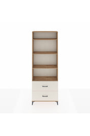 Arges Dolap 4 Raflı 2 Çekmeceli 88x30x243 Çam-Aytaşı
