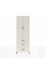 Arges Dolap 4 Raflı 3 Çekmeceli 2 Kapaklı 88x30x243 Aytaşı-Aytaşı