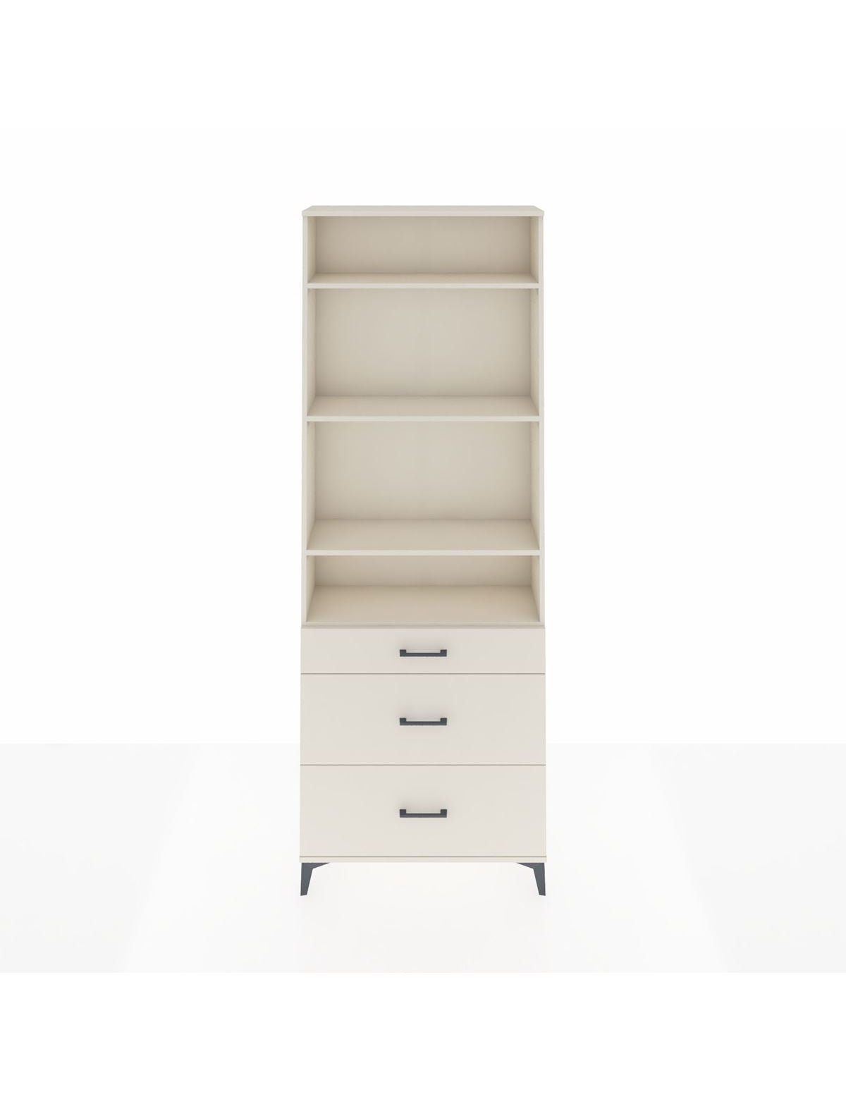 Arges Dolap 4 Raflı 3 Çekmeceli 88x30x243 Aytaşı-Aytaşı