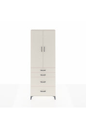 Arges Dolap 4 Raflı 4 Çekmeceli 2 Kapaklı 88x30x243 Aytaşı-Aytaşı