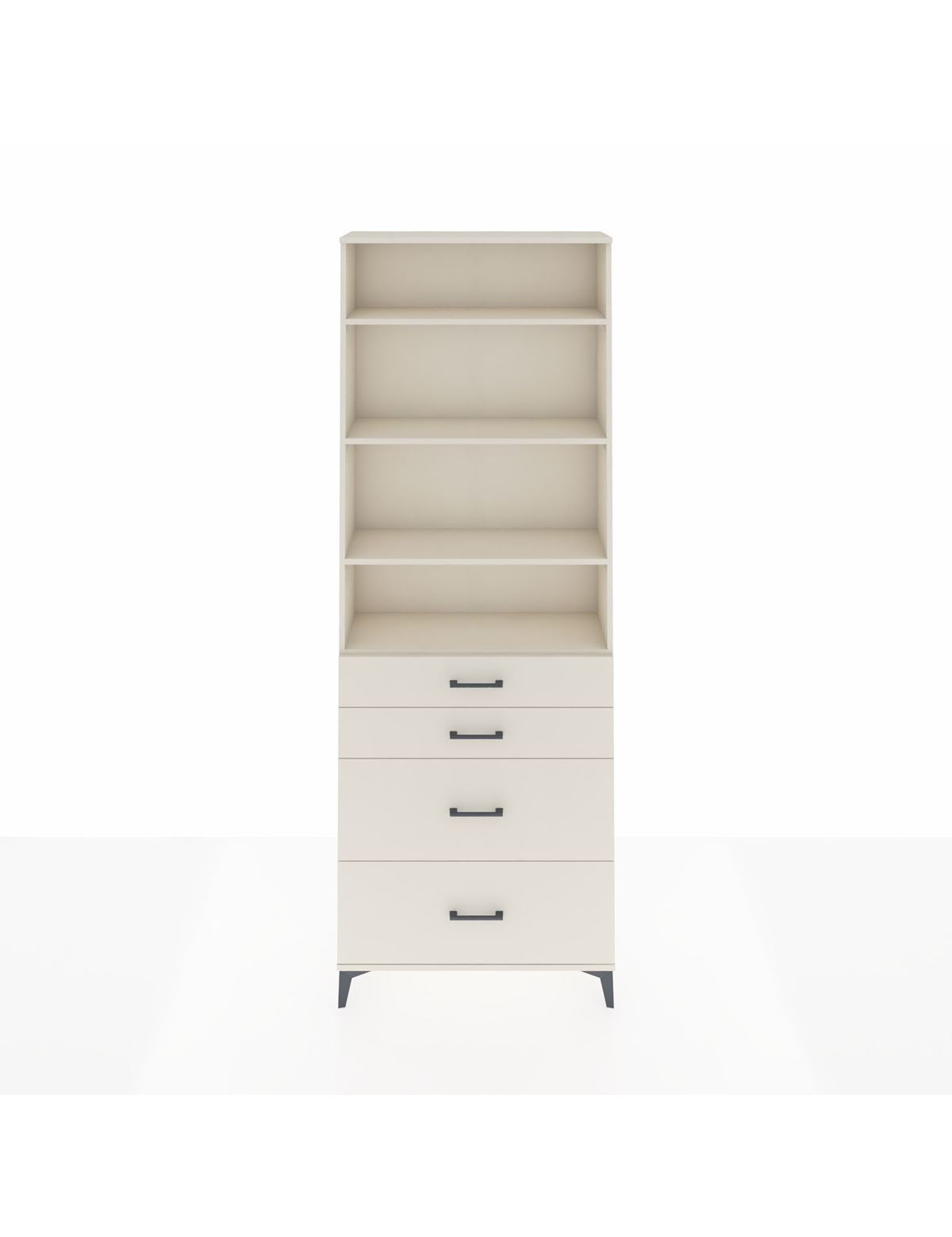 Arges Dolap 4 Raflı 4 Çekmeceli 88x30x243 Aytaşı-Aytaşı