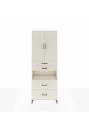 Arges Dolap 4 Raflı 4 Çekmeceli 2 Kapaklı 88x30x243 Aytaşı-Aytaşı