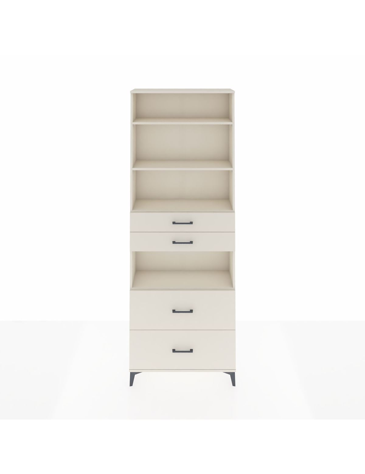 Arges Dolap 4 Raflı 4 Çekmeceli 88x30x243 Aytaşı-Aytaşı