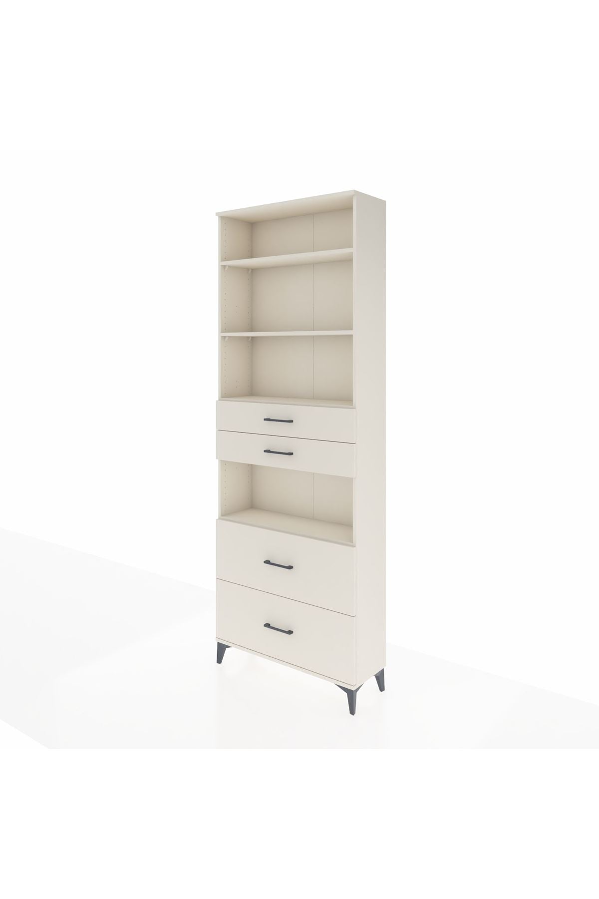 Arges Dolap 4 Raflı 4 Çekmeceli 88x30x243 Aytaşı-Aytaşı