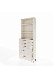 Arges Dolap 3 Raflı 5 Çekmeceli 88x30x243 Aytaşı-Aytaşı