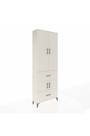 Arges Dolap 5 Raflı 2 Çekmeceli 4 Kapaklı 88x30x243 Aytaşı-Aytaşı