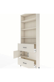 Arges Dolap 5 Raflı 2 Çekmeceli 2 Kapaklı 88x30x243 Aytaşı-Aytaşı