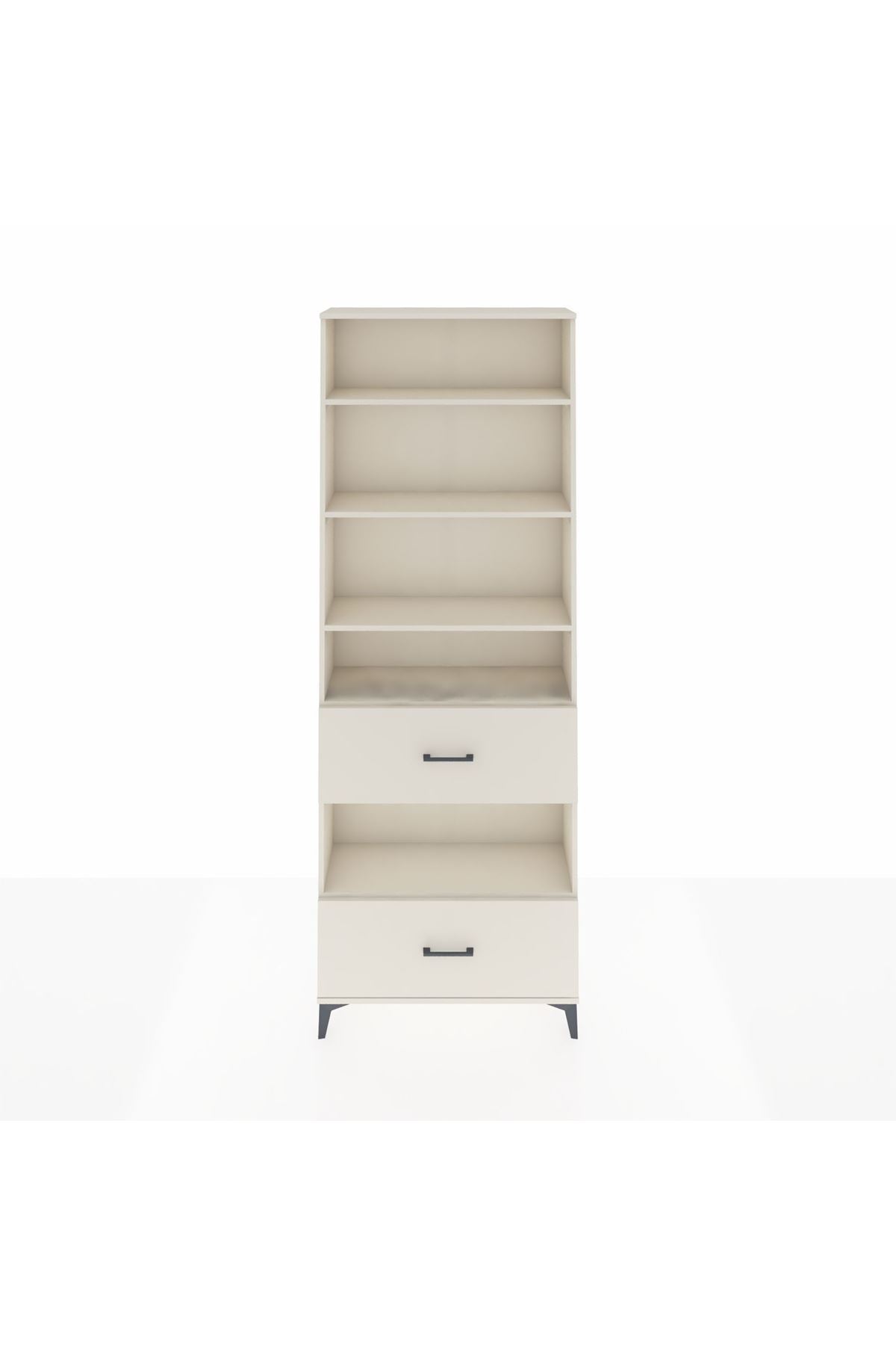 Arges Dolap 5 Raflı 2 Çekmeceli 88x30x243 Aytaşı-Aytaşı