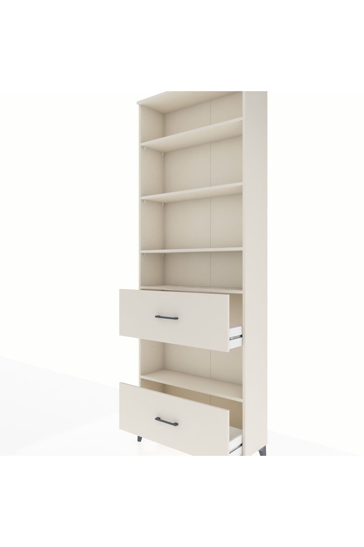 Arges Dolap 5 Raflı 2 Çekmeceli 88x30x243 Aytaşı-Aytaşı