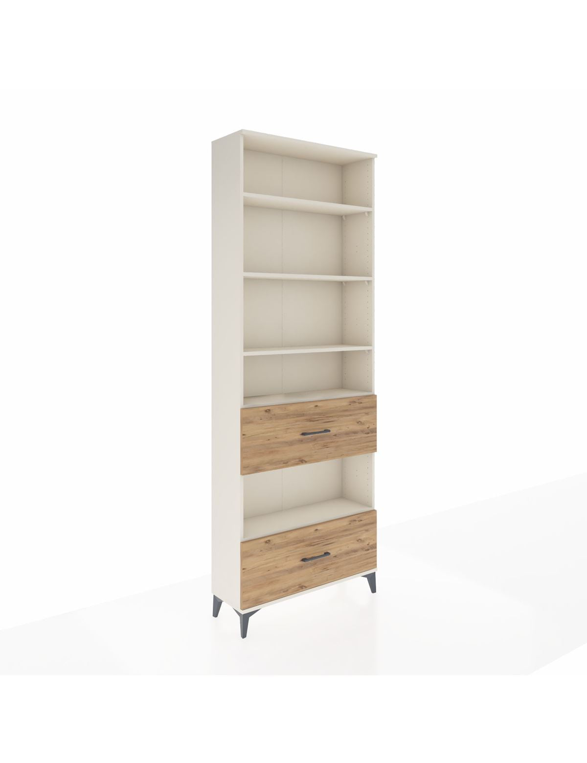 Arges Dolap 5 Raflı 2 Çekmeceli 88x30x243 Aytaşı-Çam