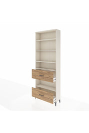 Arges Dolap 5 Raflı 2 Çekmeceli 88x30x243 Aytaşı-Çam