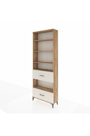 Arges Dolap 5 Raflı 2 Çekmeceli 88x30x243 Çam-Aytaşı
