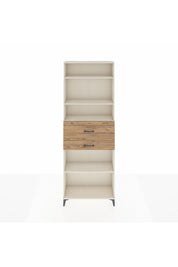 Arges Dolap 4 Raflı 2 Çekmeceli 88x30x243 Aytaşı-Çam