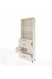 Arges Dolap 4 Raflı 3 Çekmeceli 2 Kapaklı 88x30x243 Aytaşı-Aytaşı