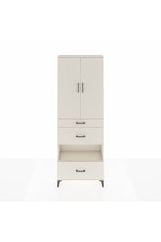 Arges Dolap 4 Raflı 3 Çekmeceli 2 Kapaklı 88x30x243 Aytaşı-Aytaşı