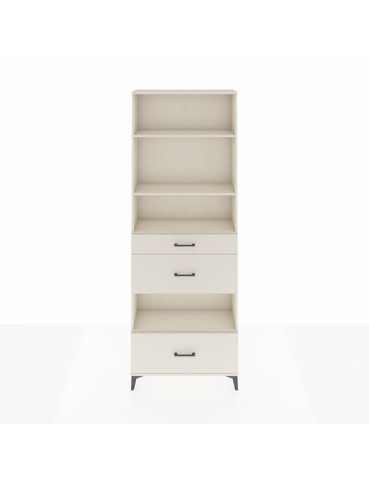 Arges Dolap 4 Raflı 3 Çekmeceli 88x30x243 Aytaşı-Aytaşı