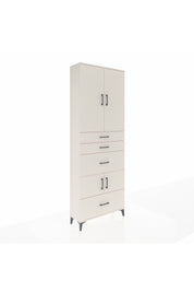 Arges Dolap 4 Raflı 4 Çekmeceli 4 Kapaklı 88x30x243 Aytaşı-Aytaşı